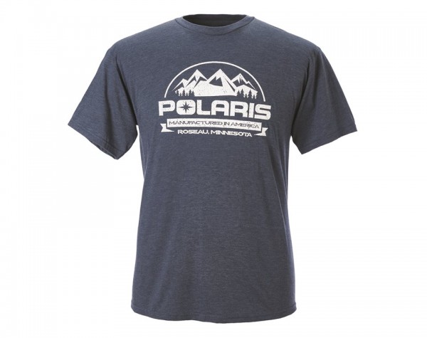 Polaris Herren Roseau T-Shirt blau
