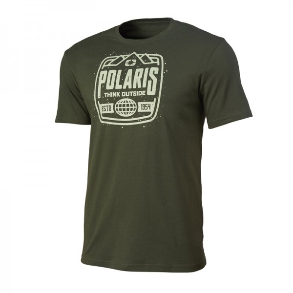 2021 Polaris Stamp T-Shirt grün