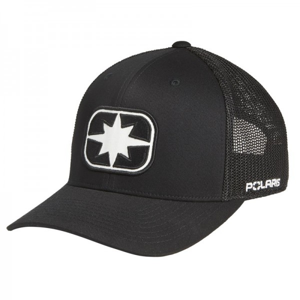 2021 Polaris Badge Trucker Cap schwarz