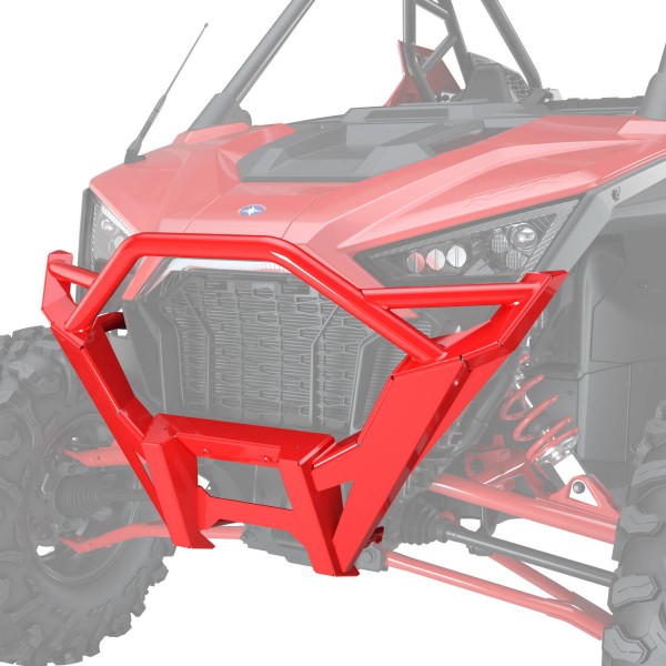 RZR PRO Frontbumper High Coverage Indy Red