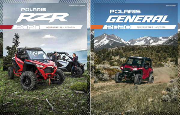 2020 Zubehörkatalog Polaris RZR + General (Papierform)